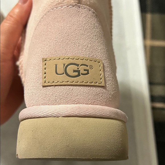 UGG Powder Pink Medium Boots - Picture 13 of 17